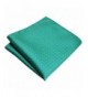 Shlax Turquoise Neckties Pocket Square