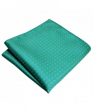 Shlax Turquoise Neckties Pocket Square