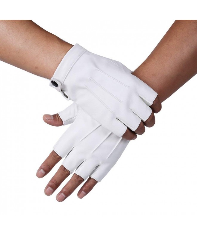 JISEN Leather Finger Performance Gloves