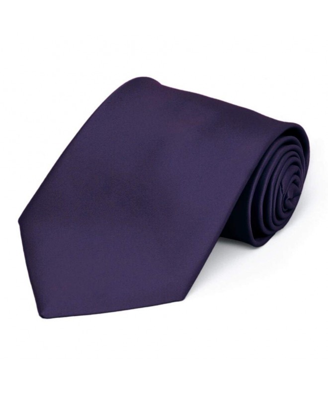 TieMart Lapis Purple Premium Necktie