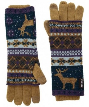Luks Womens Gloves Purple Size