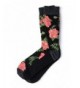Hibiscus Floral Carded Cotton Sock