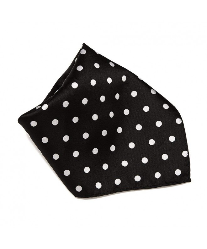BLACK Handkerchief Pocket Square Handkerchiefs