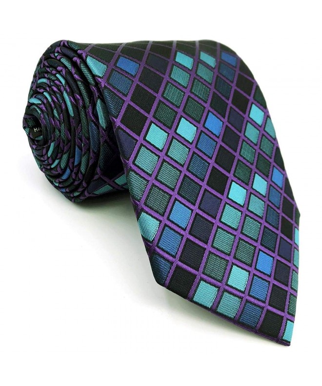 Shlax Design Checkers Neckties Business
