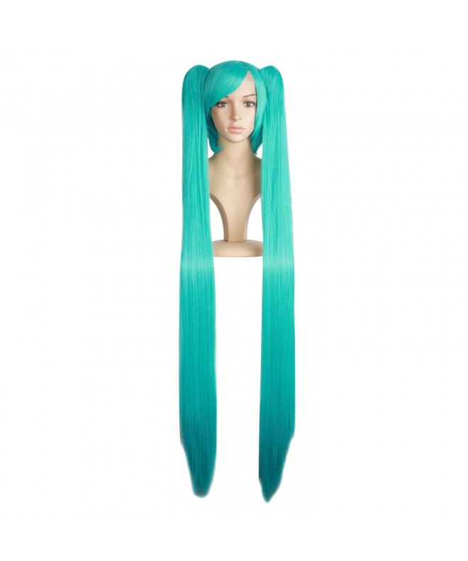 MapofBeauty Straight Ponytails Cosplay Costume