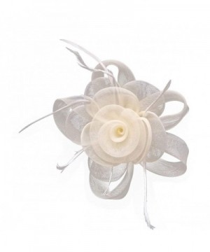 Ahugehome Fascinator Headband Feather Cocktail
