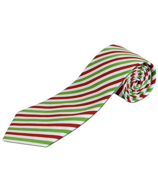 Striped Christmas Holiday Inches Traditional