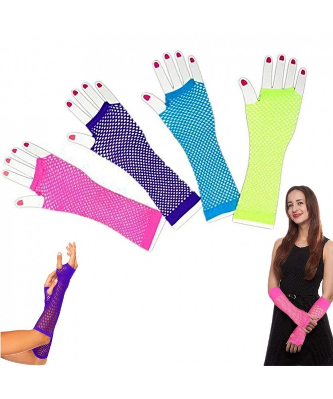 Dazzling Assorted Fingerless Fishnet Gloves