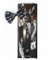Unisex Awesome PIANO Bowtie Suspenders
