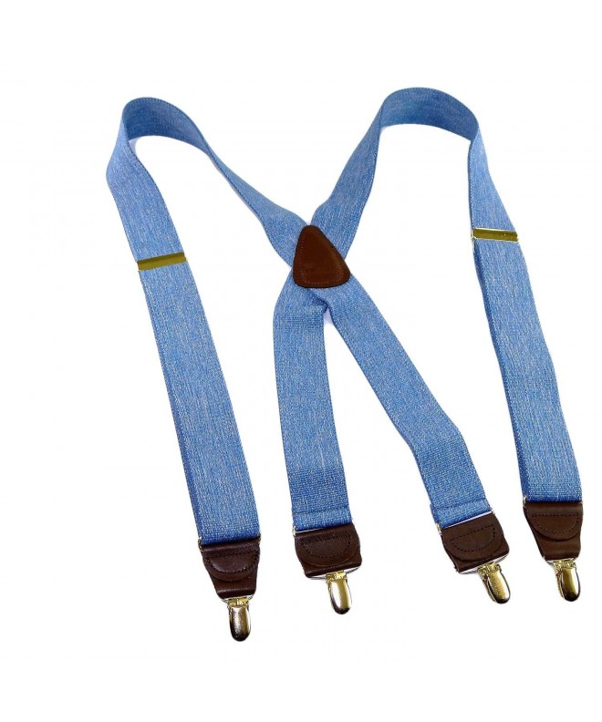 Suspender company Suspenders Patented Gold tone