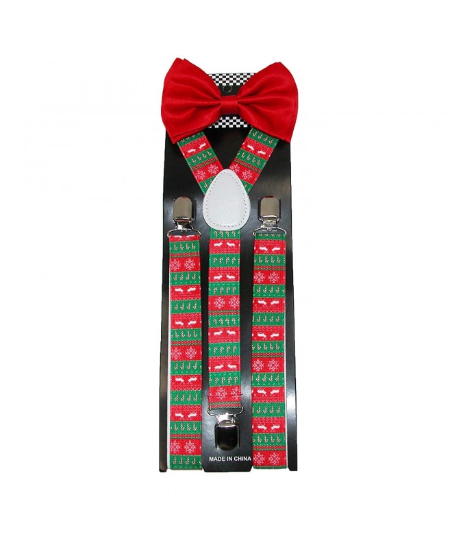CTM Solid Christmas Suspender Holiday